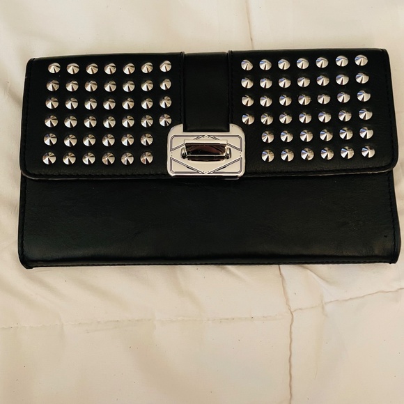 Final sale - Rebecca Minkoff black leather stud clutch - Valentino like - Picture 7 of 7
